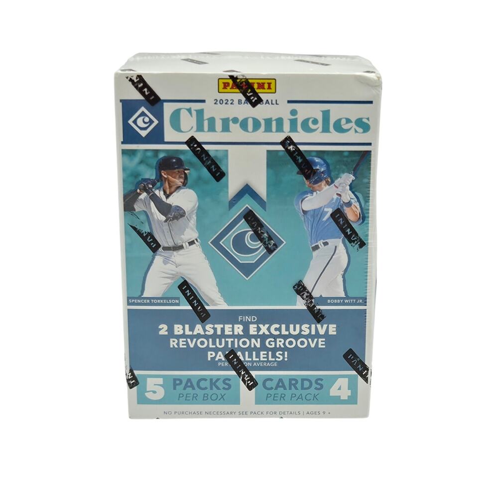 2022 Panini Chronicles Baseball Blaster Box Factory Sealed 5 Packs 20 Cards